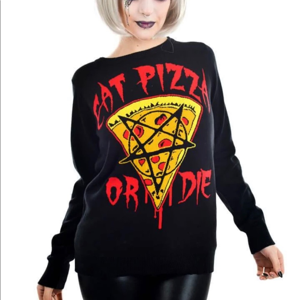 Rat Baby Clothing Pizza Sweater